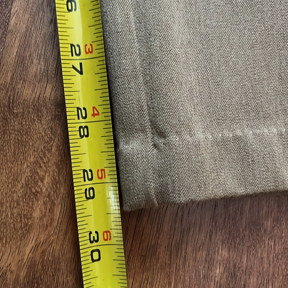 Like new Talbots light brown slacks - Picture 10 of 13